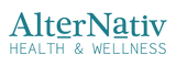 Logo de Alternativ, farmacia especializada en medicina integrativa y funcional en Colombia, inspirada en el bienestar consciente y el equilibrio interior.