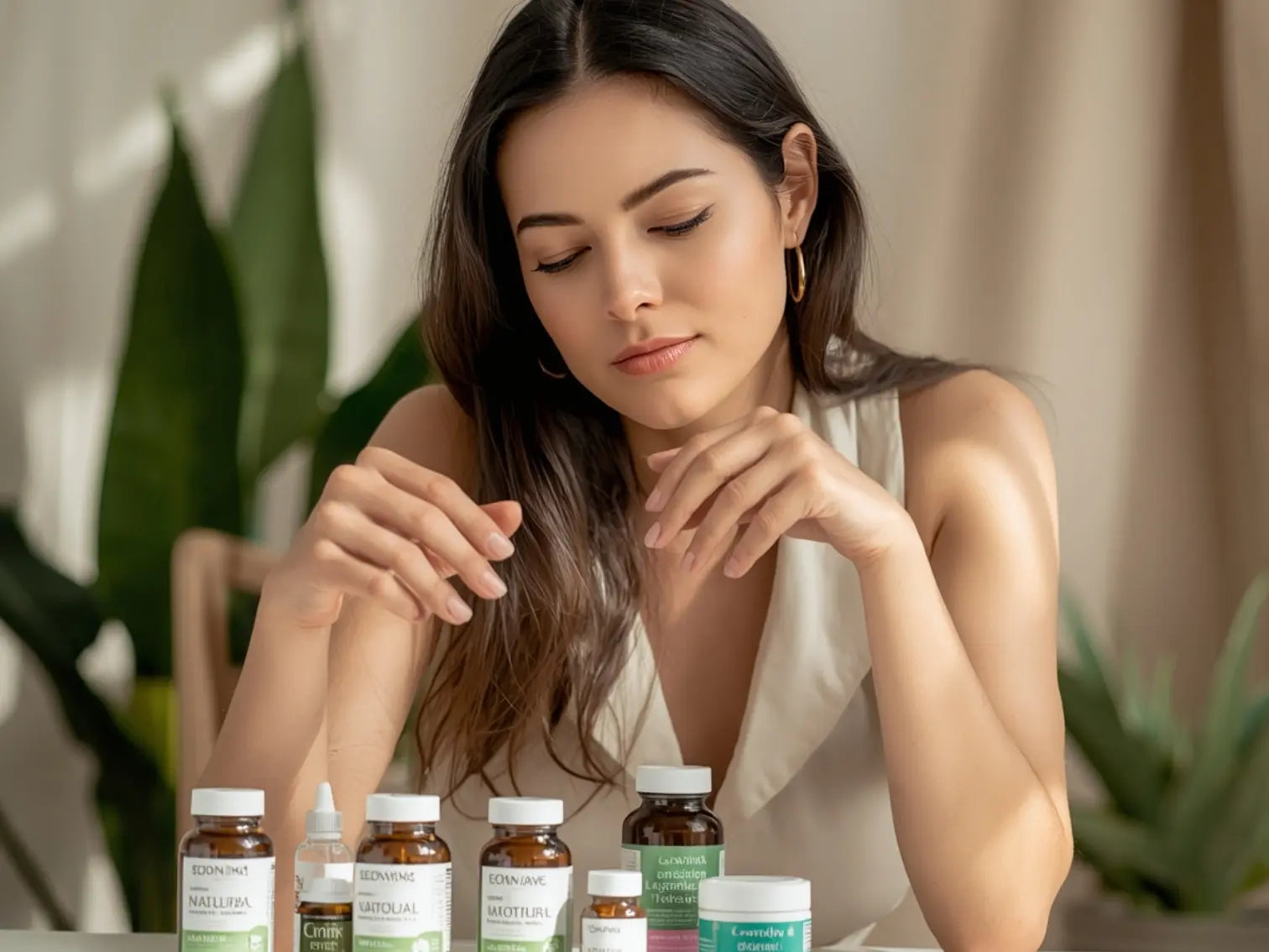 persona eligiendo suplementos de calidad en Colombia de forma consciente