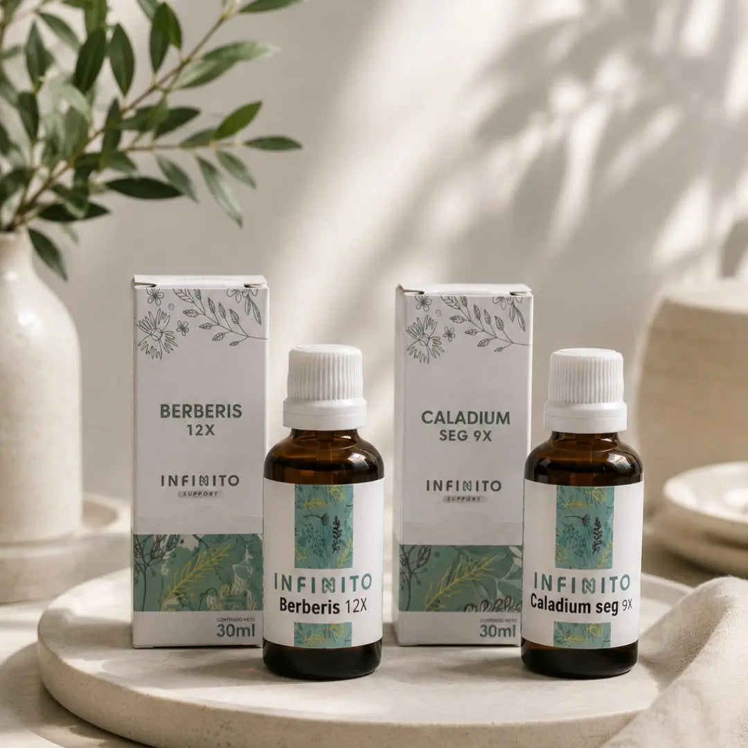 Línea de medicamentos homeopáticos oficinales de Alternativ presentada en un entorno elegante y profesional de medicina integrativa.