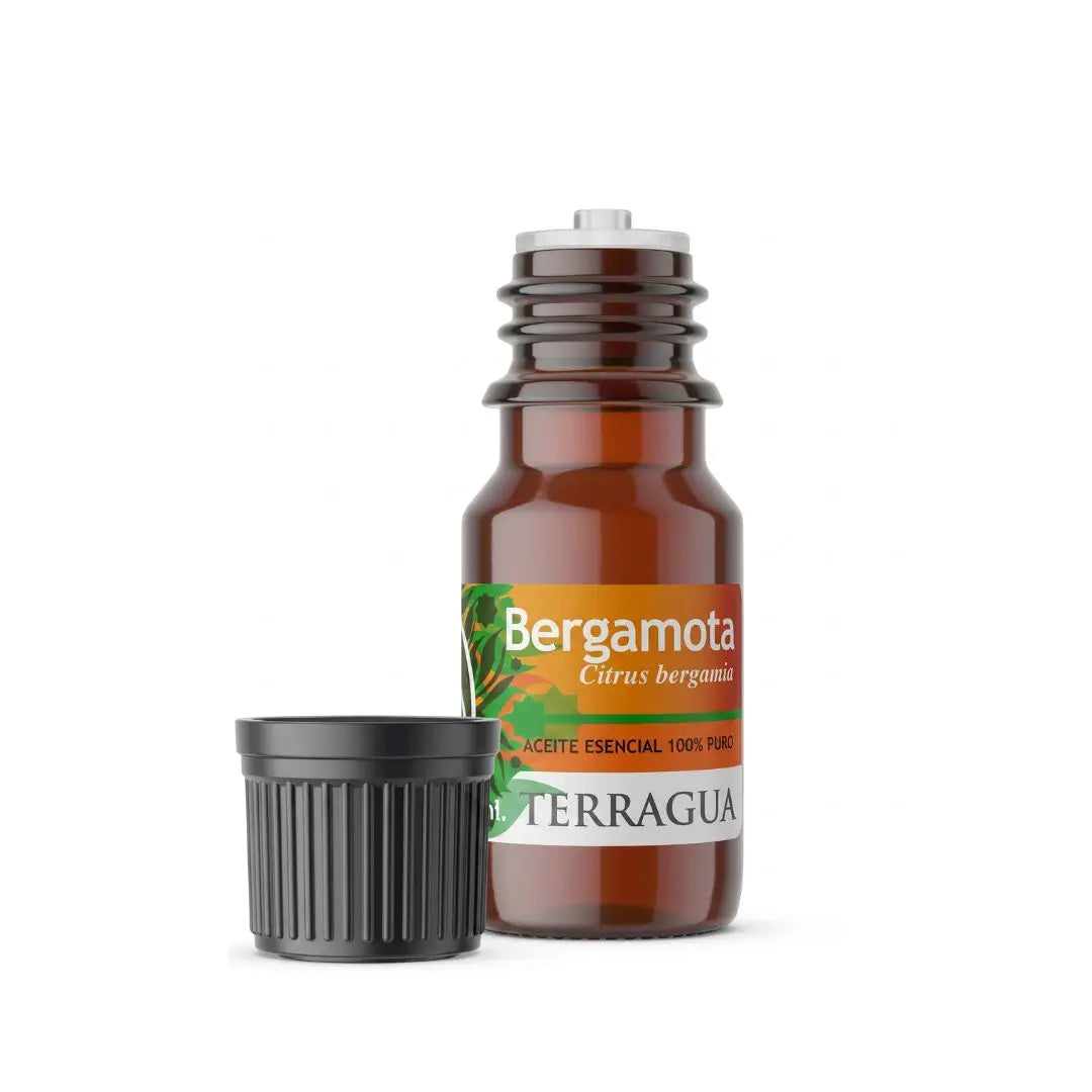 Aceite esencial de bergamota Citrus bergamia Terragua para aromaterapia y bienestar