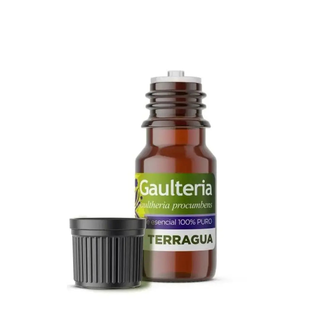 Aceite esencial de gaulteria Terragua para masaje corporal y bienestar físico