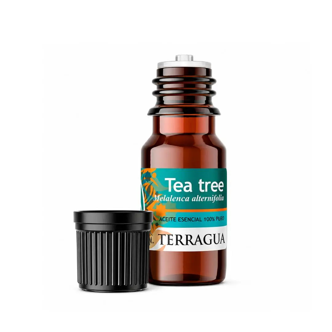 Aceite esencial de tea tree Terragua para cuidado de la piel y aromaterapia