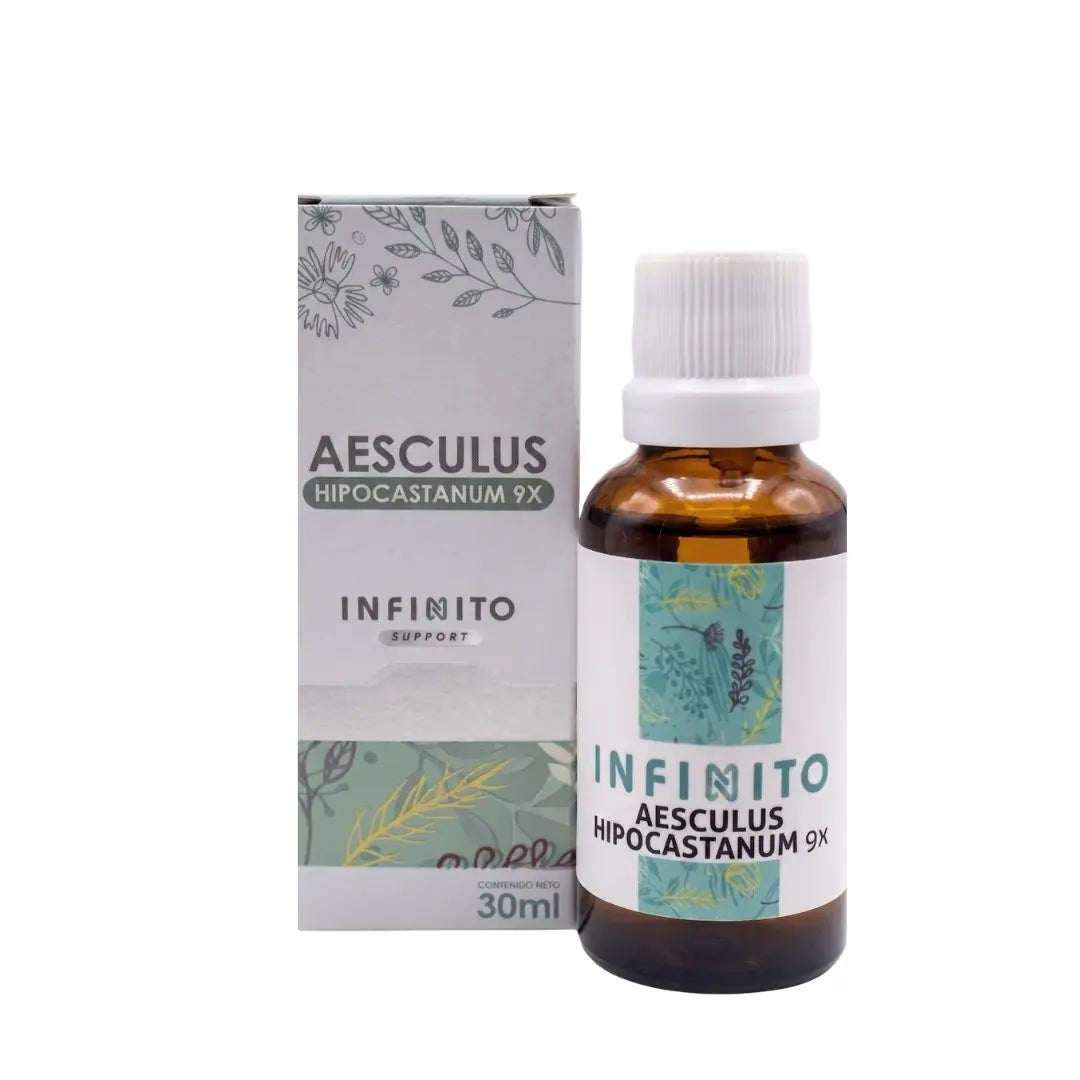 Aesculus hippocastanum 9X gotas medicamento homeopático Infinito HV Alternativ Colombia