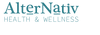 Logo de Alternativ, farmacia especializada en medicina integrativa y funcional en Colombia, inspirada en el bienestar consciente y el equilibrio interior.