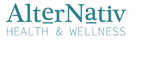 Logo de Alternativ, farmacia especializada en medicina integrativa y funcional en Colombia, inspirada en el bienestar consciente y el equilibrio interior.