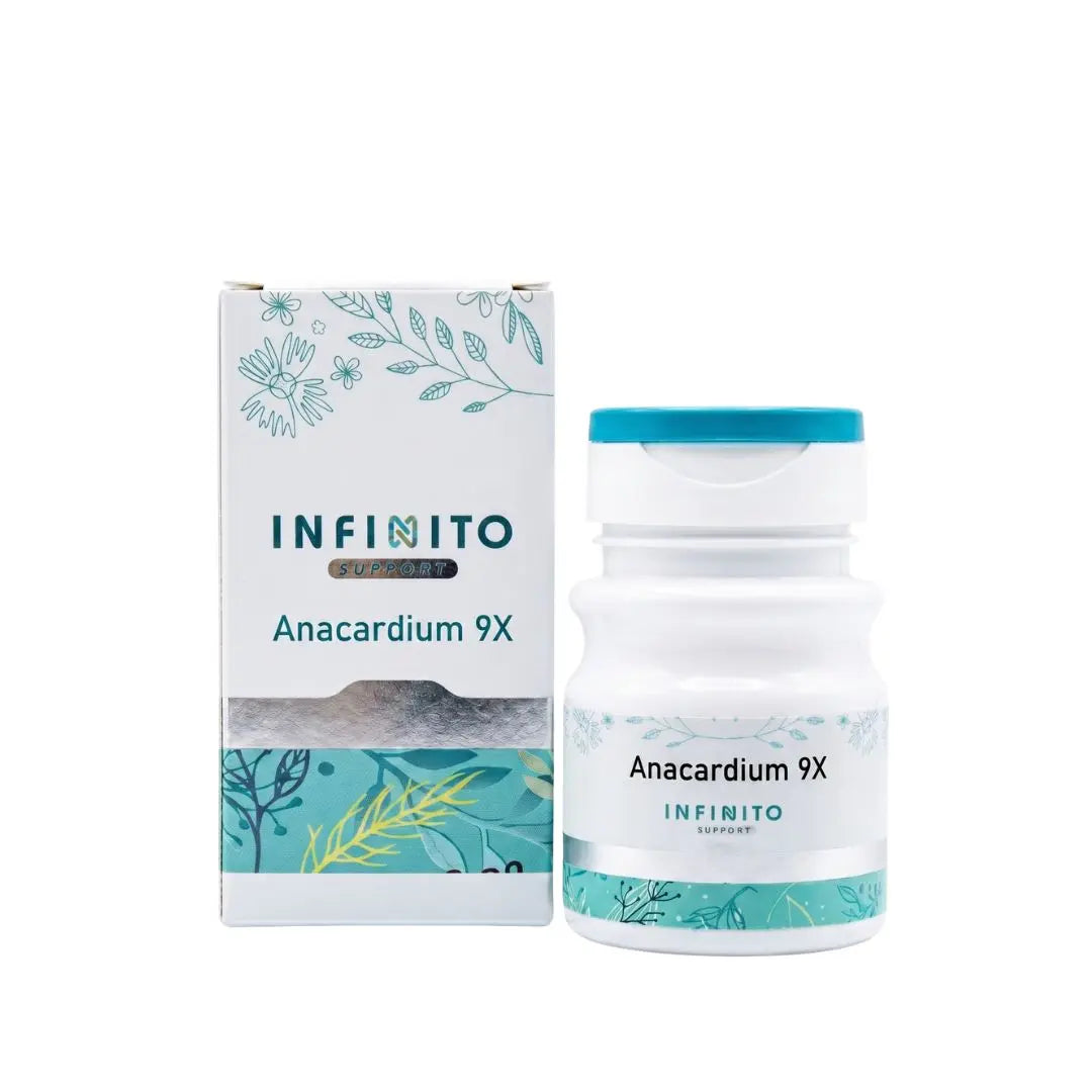 Anacardium 9X tabletas medicamento homeopático Infinito HV Alternativ Colombia