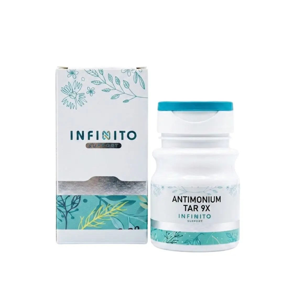 Antimonium Tar 9X tabletas medicamento homeopático Infinito HV Alternativ Colombia