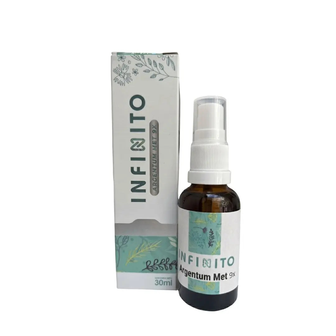 Argentum Met 9X spray medicamento homeopático Infinito HV Alternativ Colombia