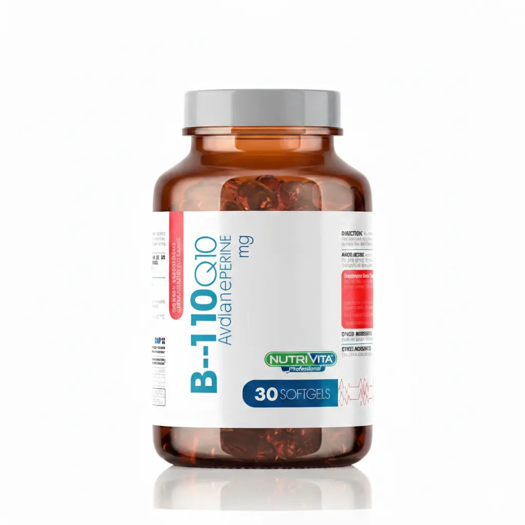 B 100 Advanced Complejo B Nutrivita 50 cápsulas suplemento dietario distribuido por Alternativ en Colombia