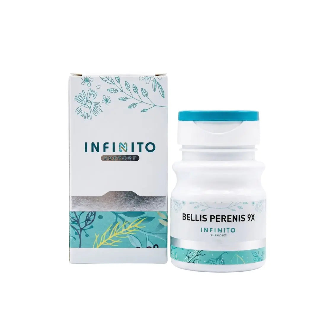 Bellis Perenis 9X tabletas medicamento homeopático Infinito HV Alternativ Colombia