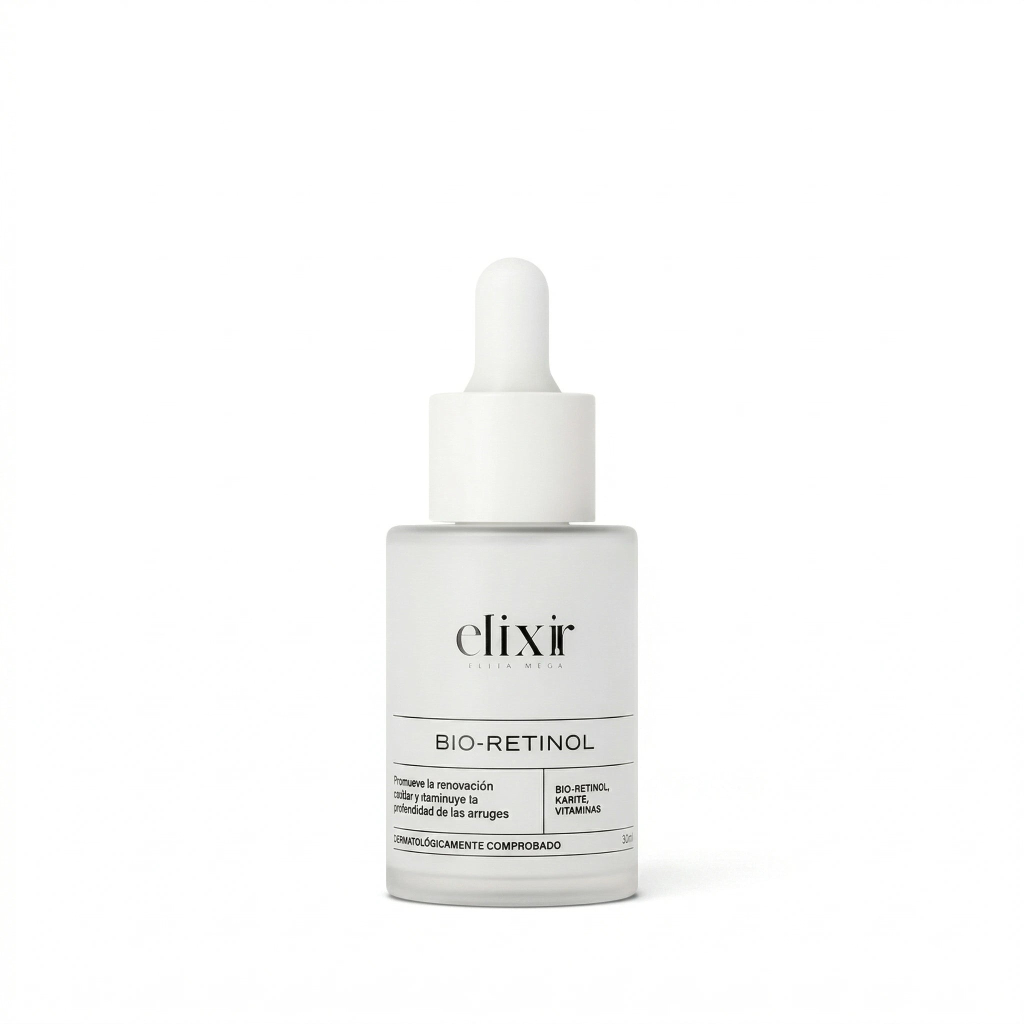 Bio retinol Elixir sérum facial 30 ml retinol vegetal luminosidad piel Colombia Alternativ