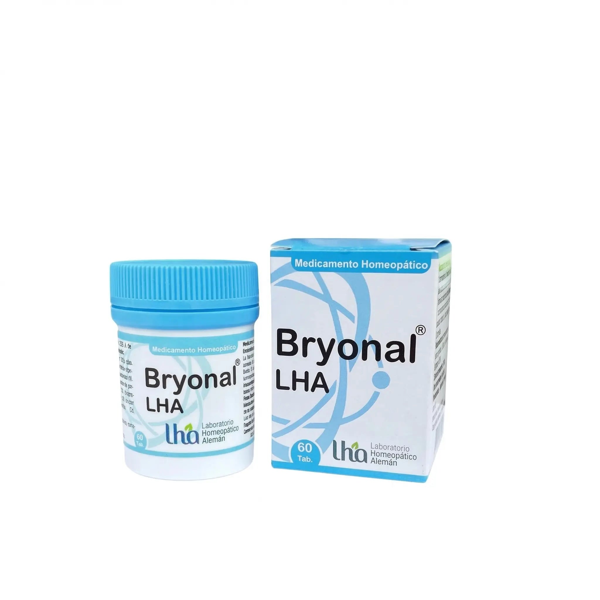 Bryonal LHA tabletas medicamento homeopático frasco x60 registro INVIMA Colombia