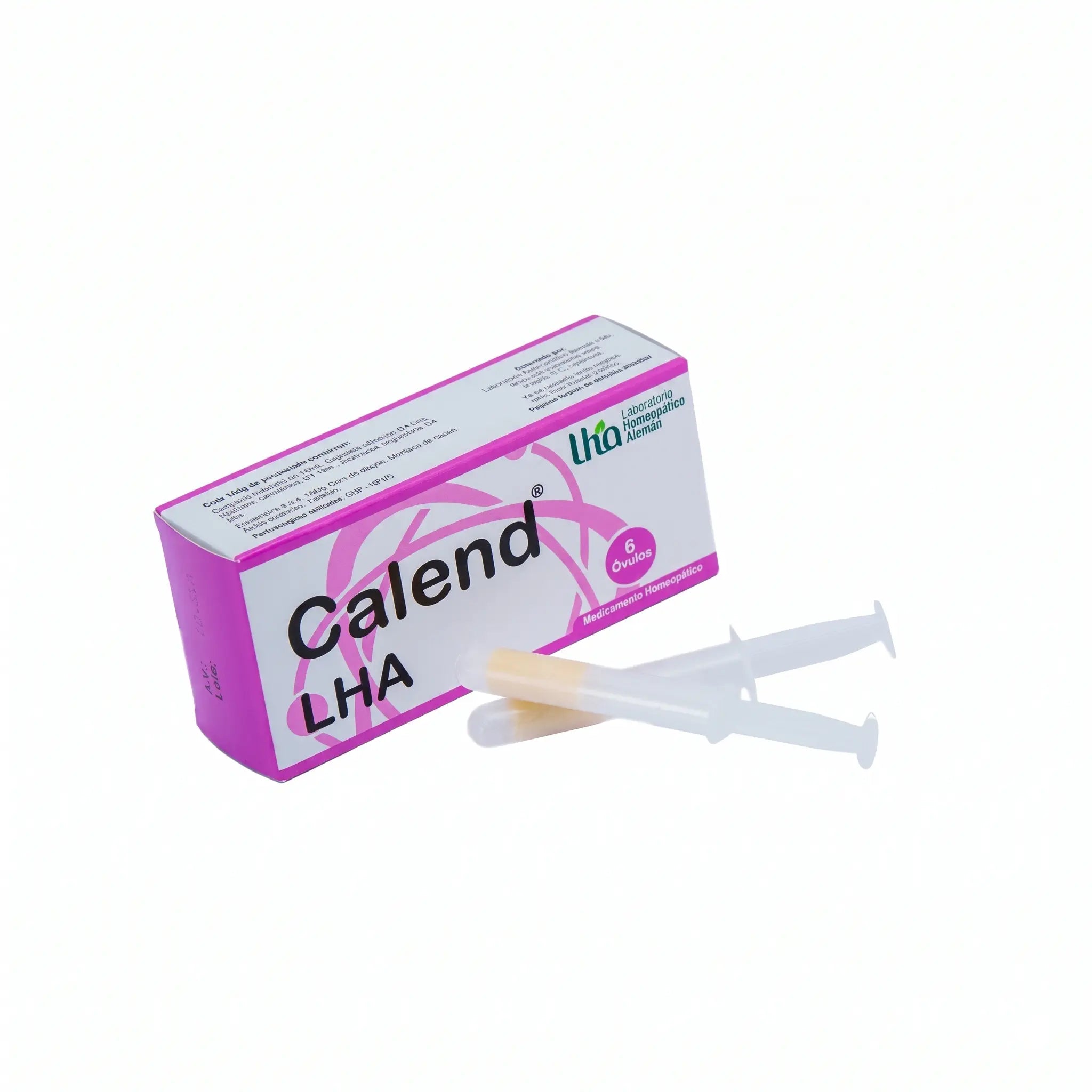 Calend óvulos LHA caja x6 medicamento homeopático fórmula médica Colombia Alternativ