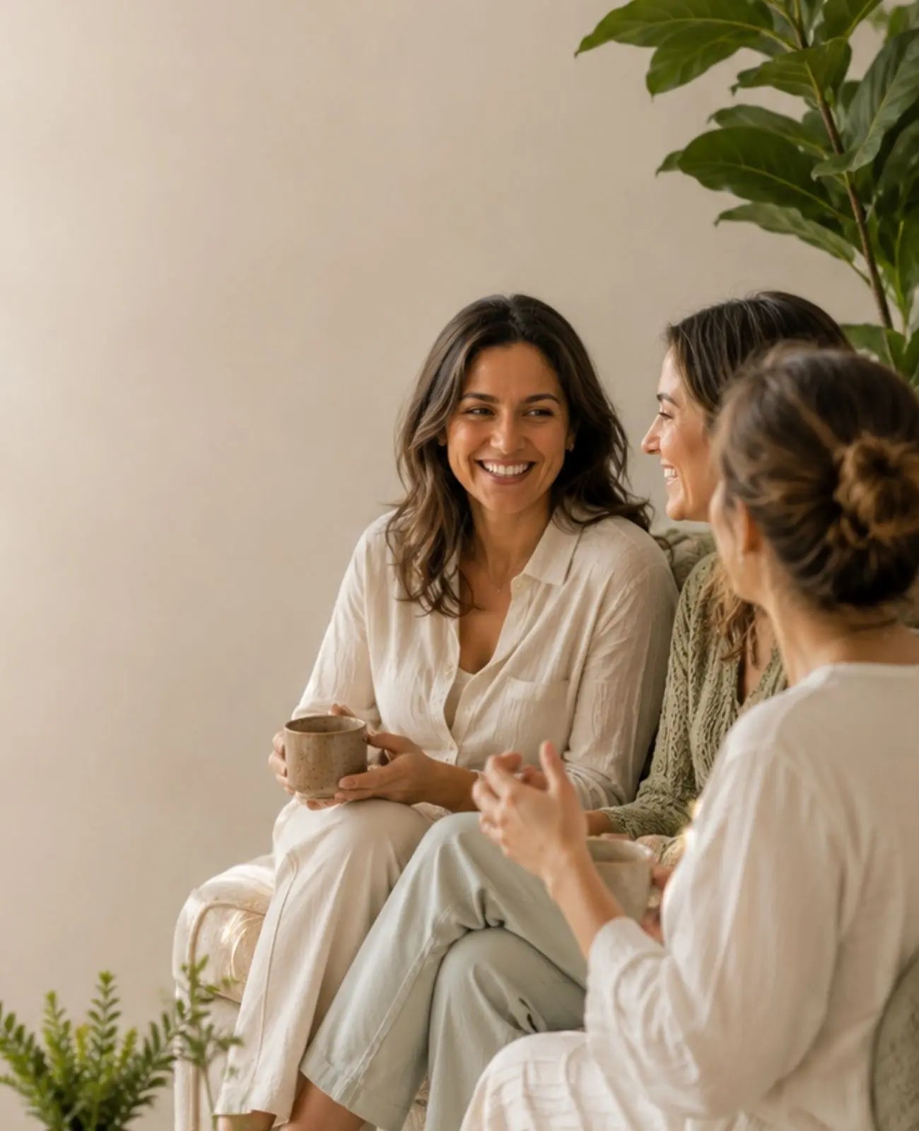 Grupo de mujeres sonriendo, comunidad de bienestar Alternativ Contigo