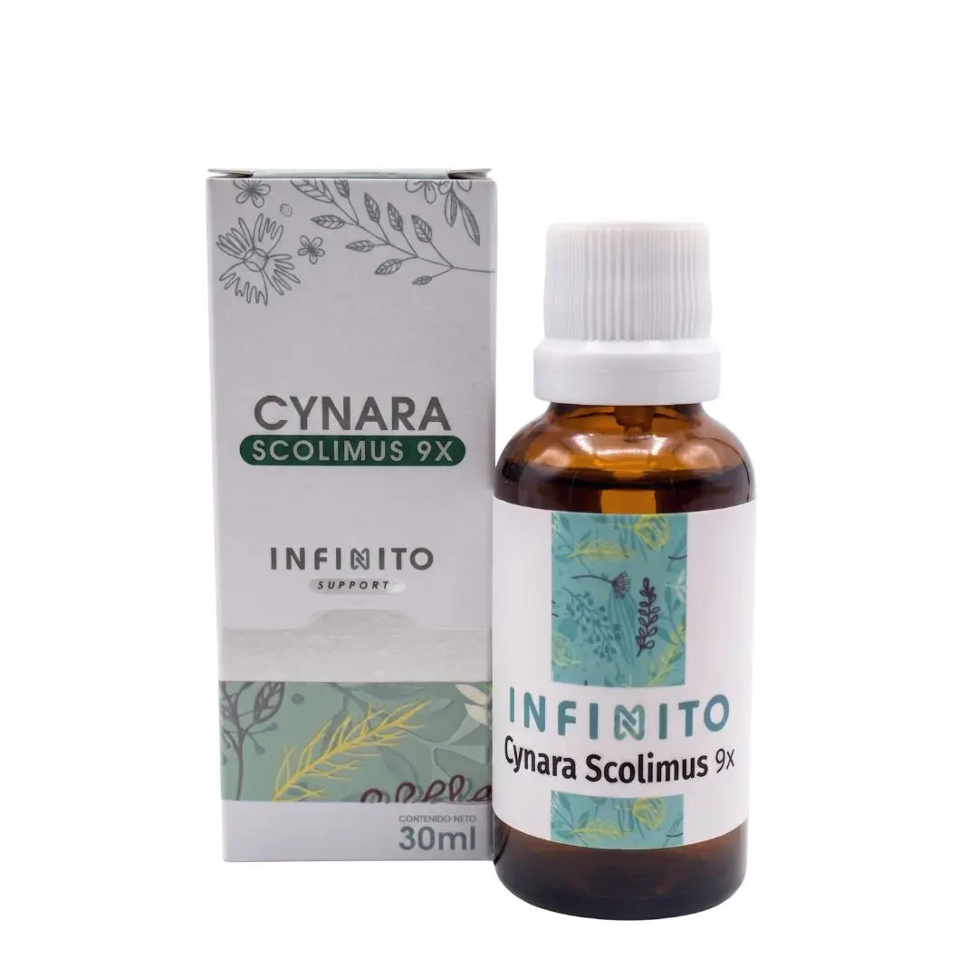 Cynara Scolimus 9X Gotas medicamento homeopático oficinal elaborado por Laboratorio Infinito H&V y distribuido por Alternativ S.A.S.
