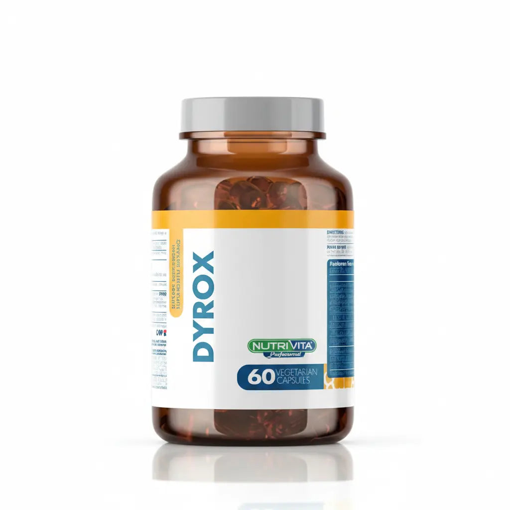 Dyrox Multivitamínico Nutrivita 60 cápsulas suplemento dietario distribuido por Alternativ en Colombia