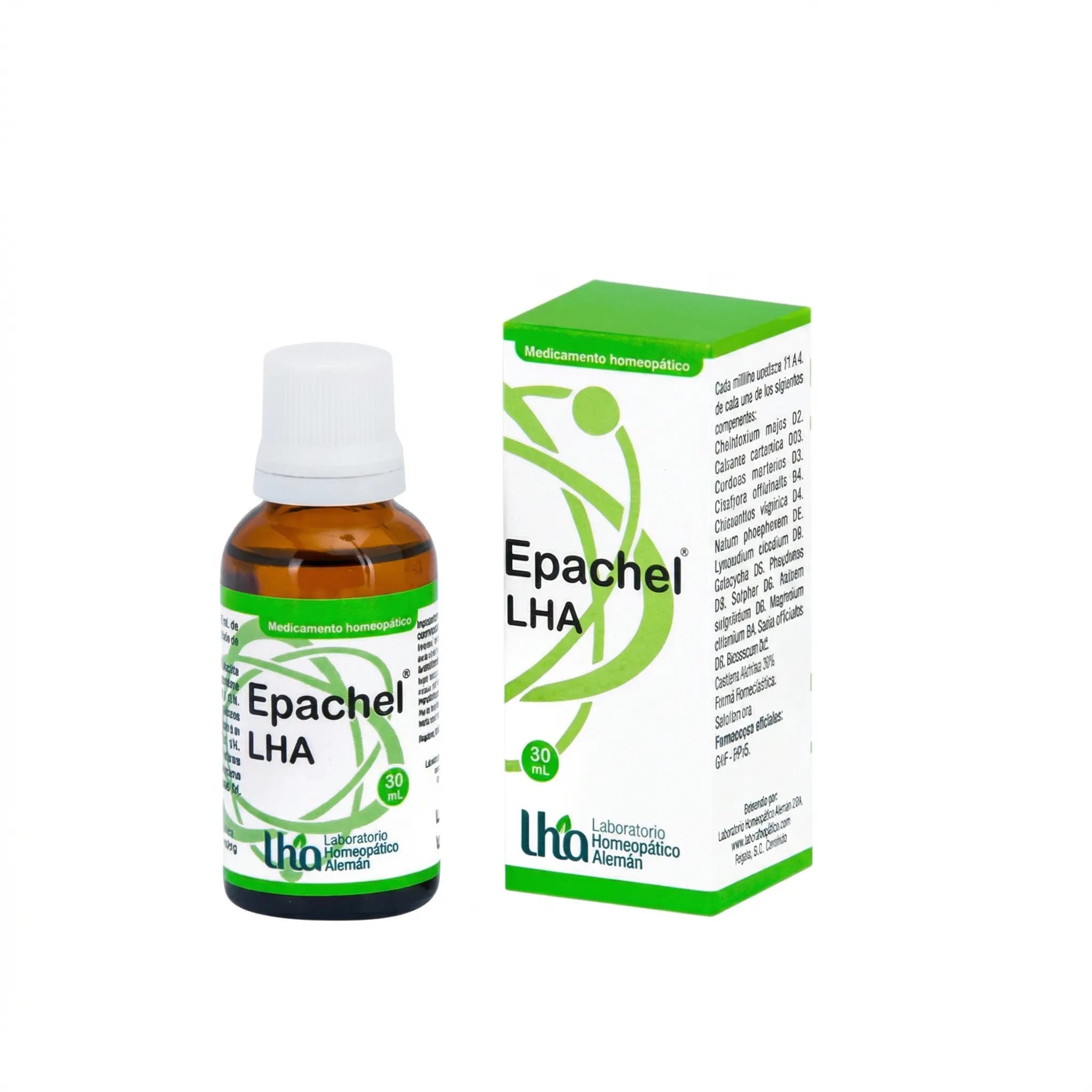 Epachel gotas LHA 30 ml medicamento homeopático fórmula médica Colombia Alternativ