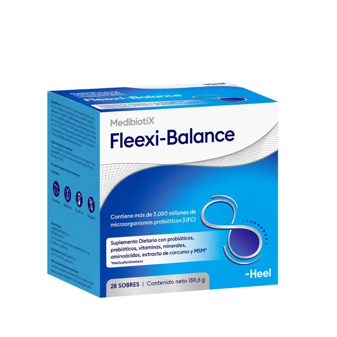 Fleexi-Balance Suplemento Dietario en sobres – bienestar integral y nutrición funcional – Alternativ Colombia.