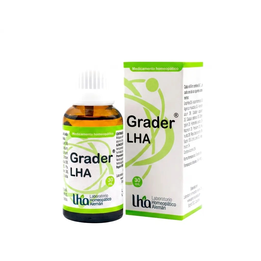 Grader gotas LHA 30 ml medicamento homeopático fórmula médica Colombia Alternativ
