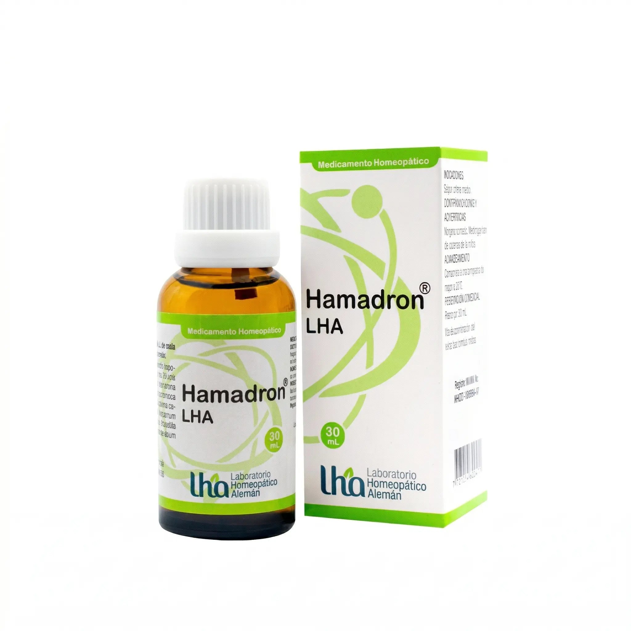 Hamadron gotas LHA 30 ml medicamento homeopático fórmula médica Colombia Alternativ