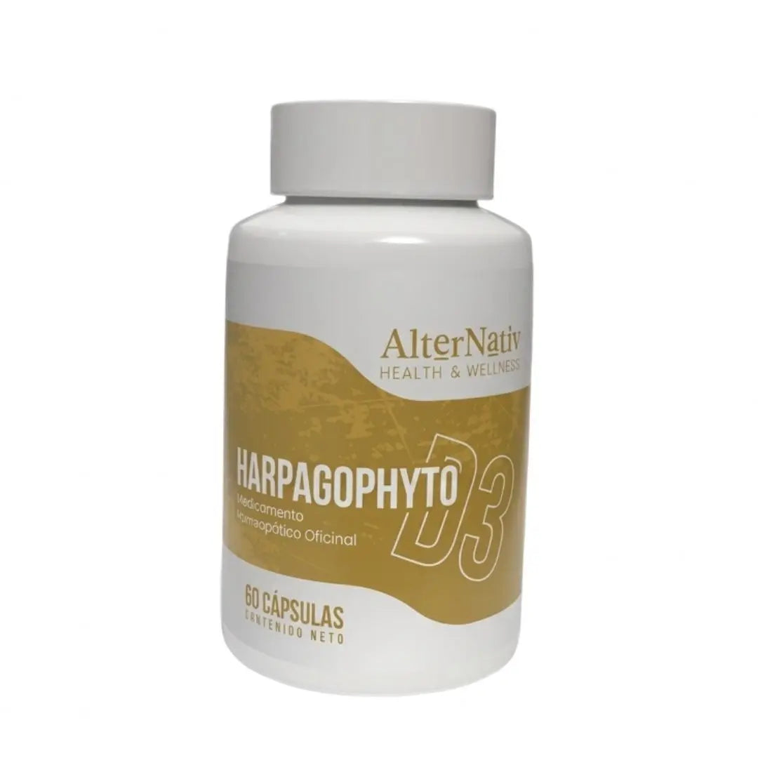 Harpagophyto D3 cápsulas x60 medicamento homeopático oficinal Alternativ Colombia Jaquin France