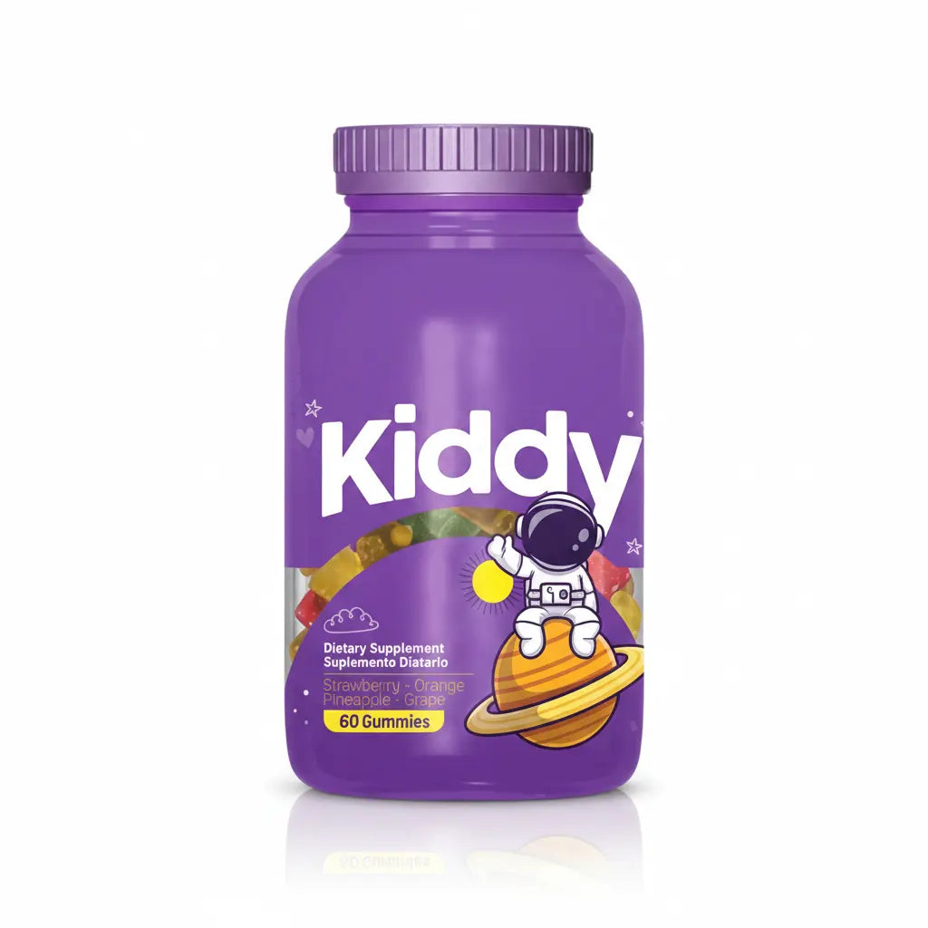 Kiddy Multivitamin Gomas Nutrivita 60 gomas masticables suplemento dietario distribuido por Alternativ en Colombia