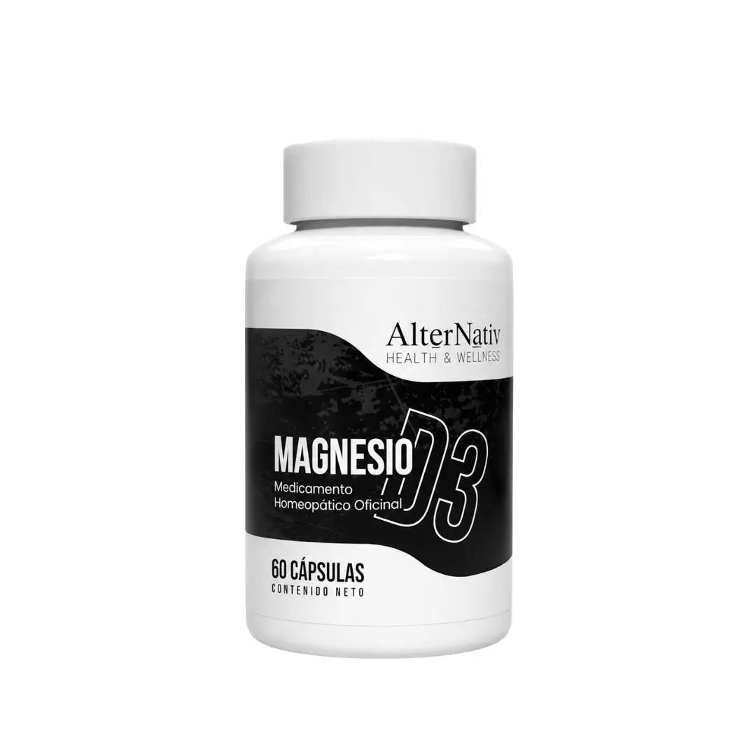 Magnesio D3 cápsulas x60 medicamento homeopático oficinal Alternativ Colombia Jaquin France