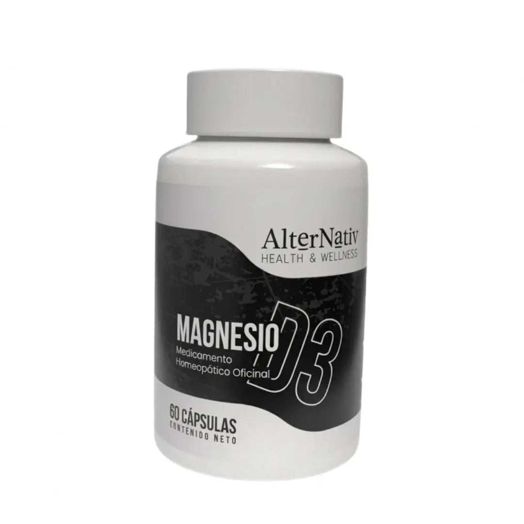 Magnesio D3 cápsulas x60 medicamento homeopático oficinal Alternativ Colombia Jaquin France