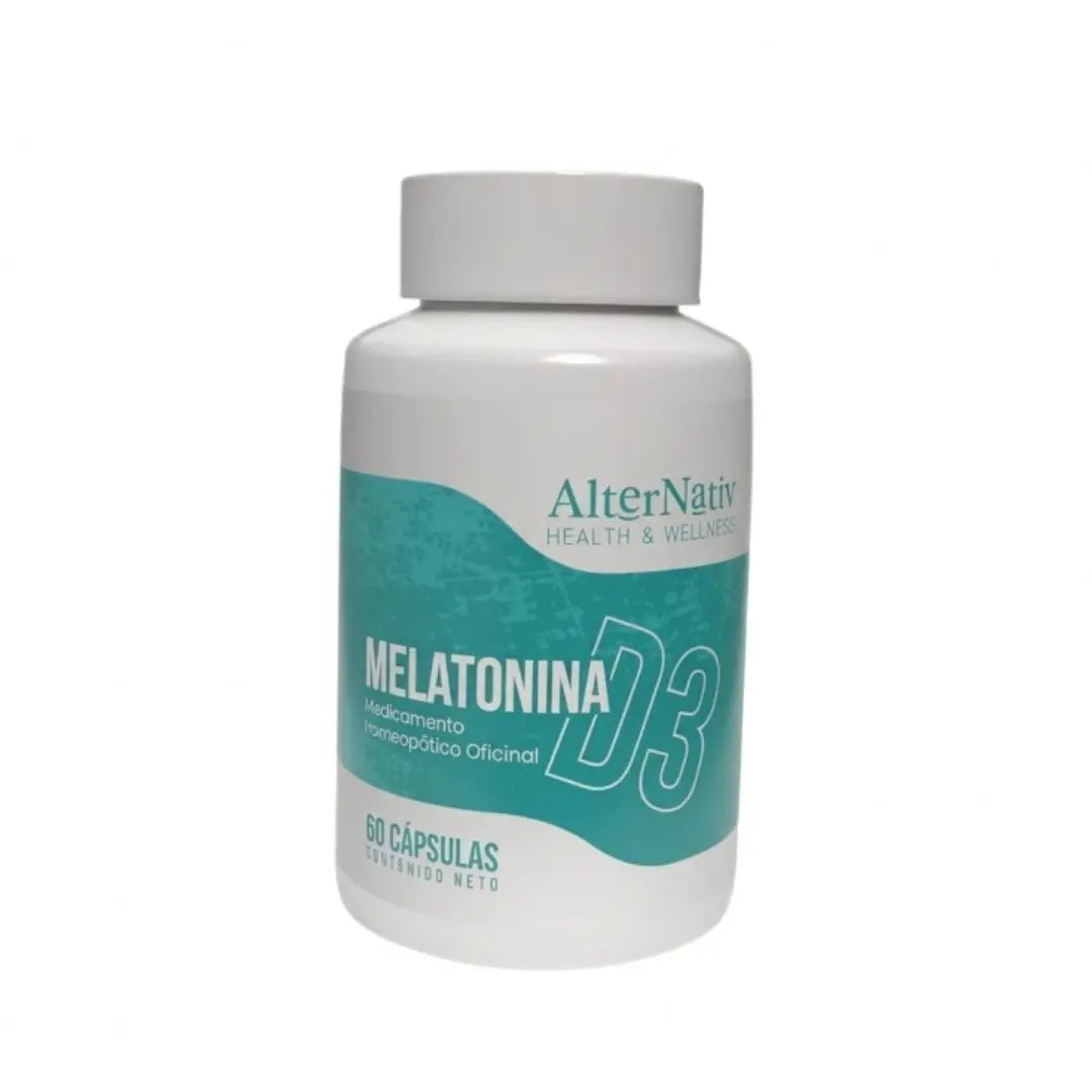 Melatonina D3 cápsulas x60 medicamento homeopático oficinal Alternativ Colombia Jaquin France