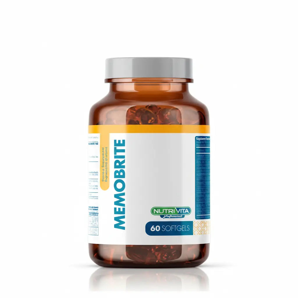 Memobrite Nutrivita 60 softgels suplemento dietario distribuido por Alternativ en Colombia