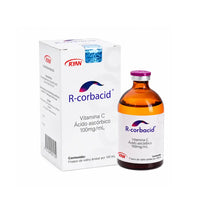 R-Corbacid Vitamina C ácido ascórbico 100 mg/mL de Heel, presentación de 100 mL