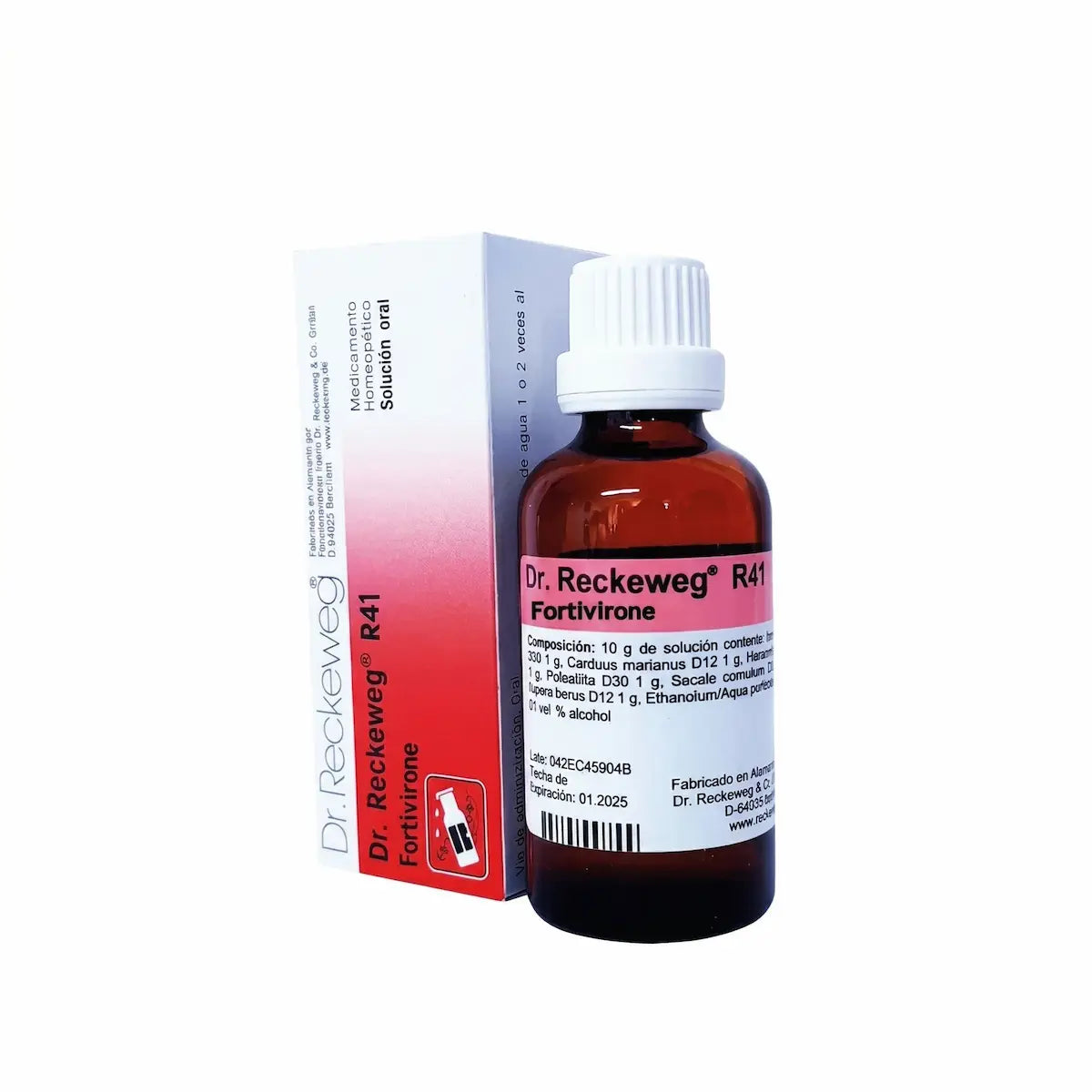 R41 Fortivirone Reckeweg gotas 50 ml medicamento homeopático alemán Colombia
