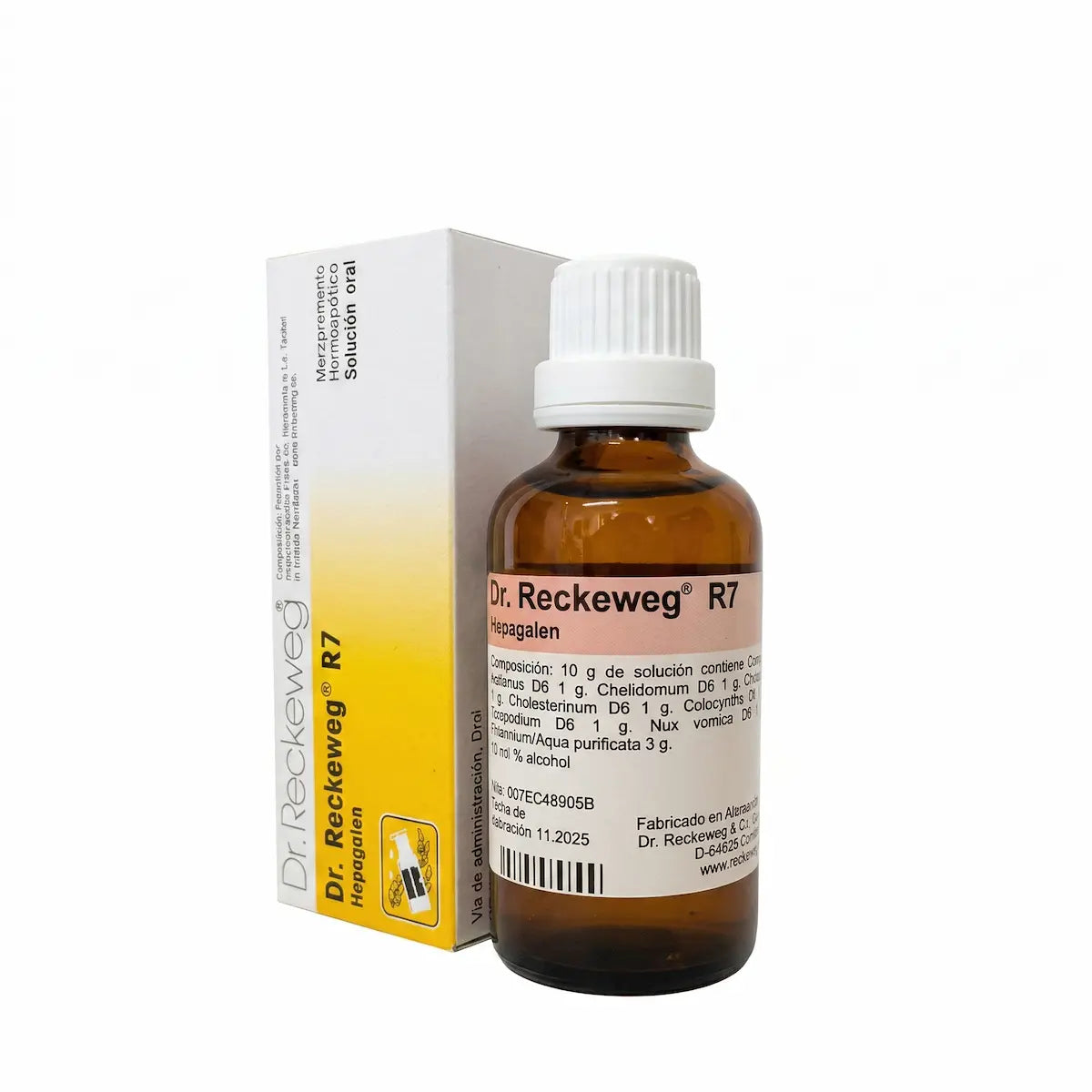 R7 Hepagalen Reckeweg gotas 50 ml medicamento homeopático alemán Colombia