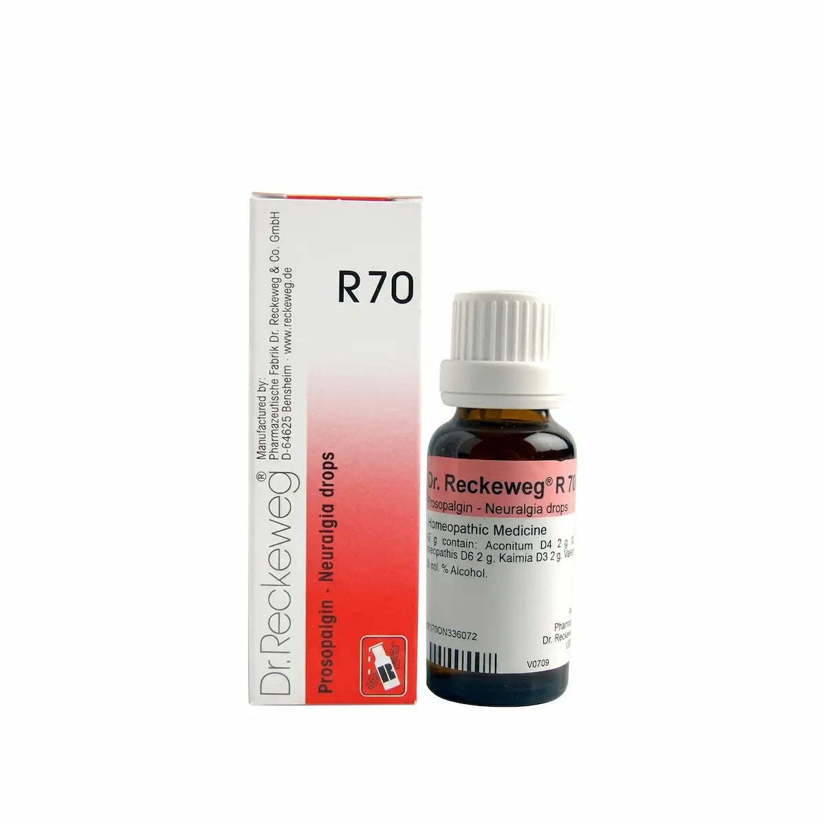 R70 Prosopalgin Reckeweg gotas 50 ml medicamento homeopático alemán Colombia