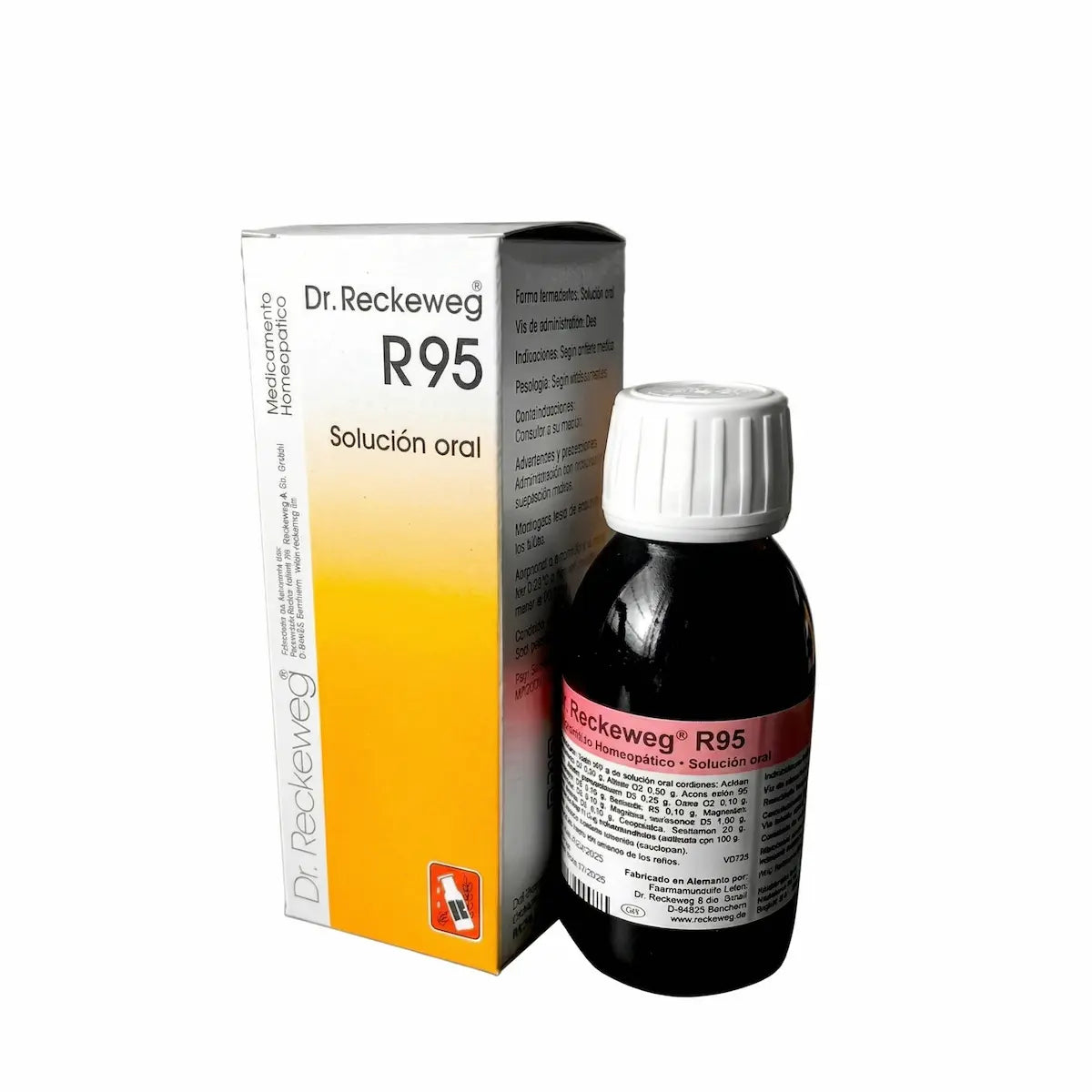 R95 Tónico de Alfalfa Reckeweg 250 ml medicamento homeopático alemán Colombia