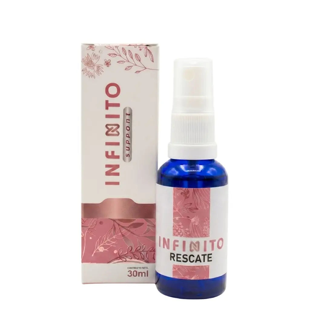 Rescate Essence spray 30 ml esencia floral Infinito Essence equilibrio emocional Alternativ Colombia