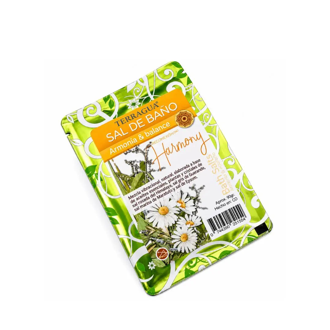 Sales de baño Harmony Terragua para equilibrio y bienestar emocional