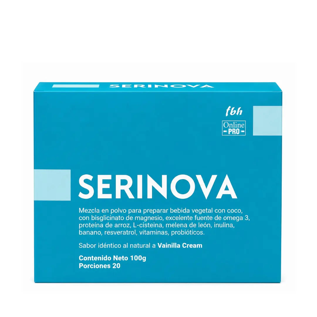Serinova Jaquin de Francia x 20 sobres con melena de león, bisglicinato de magnesio, probióticos, omega 3 e inulina