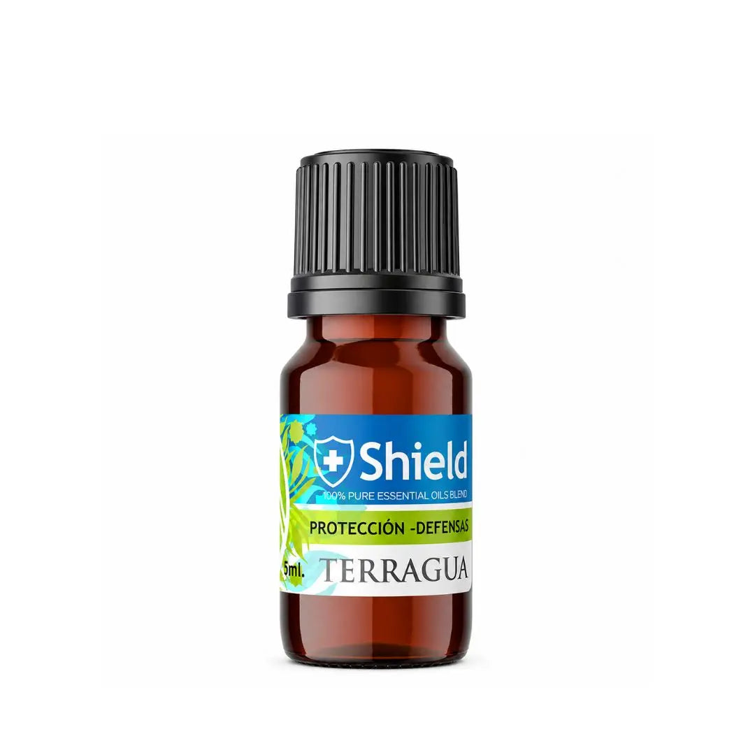 Shield Terragua blend de aceites esenciales para equilibrio y bienestar emocional