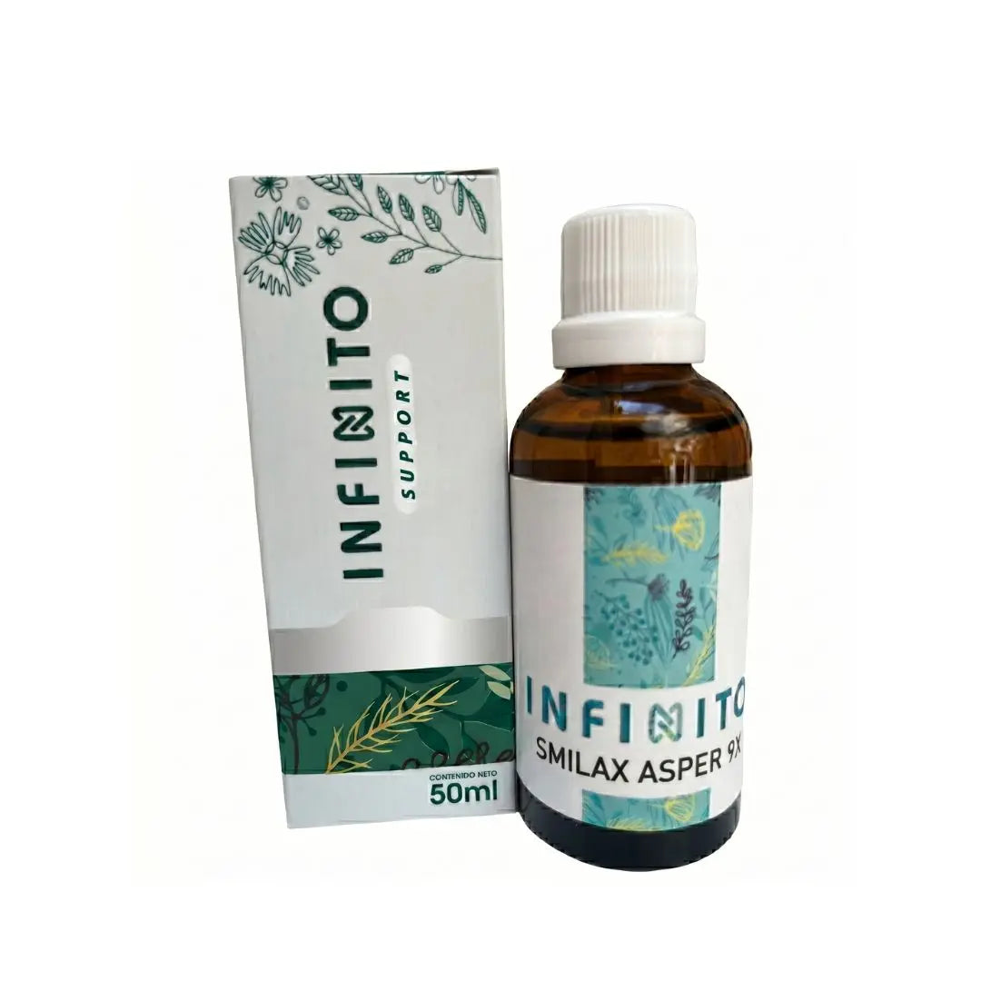 Smilax Aspera 9X Gotas medicamento homeopático oficinal elaborado por H&V Farmacia Homeopática y distribuido por Alternativ S.A.S.
