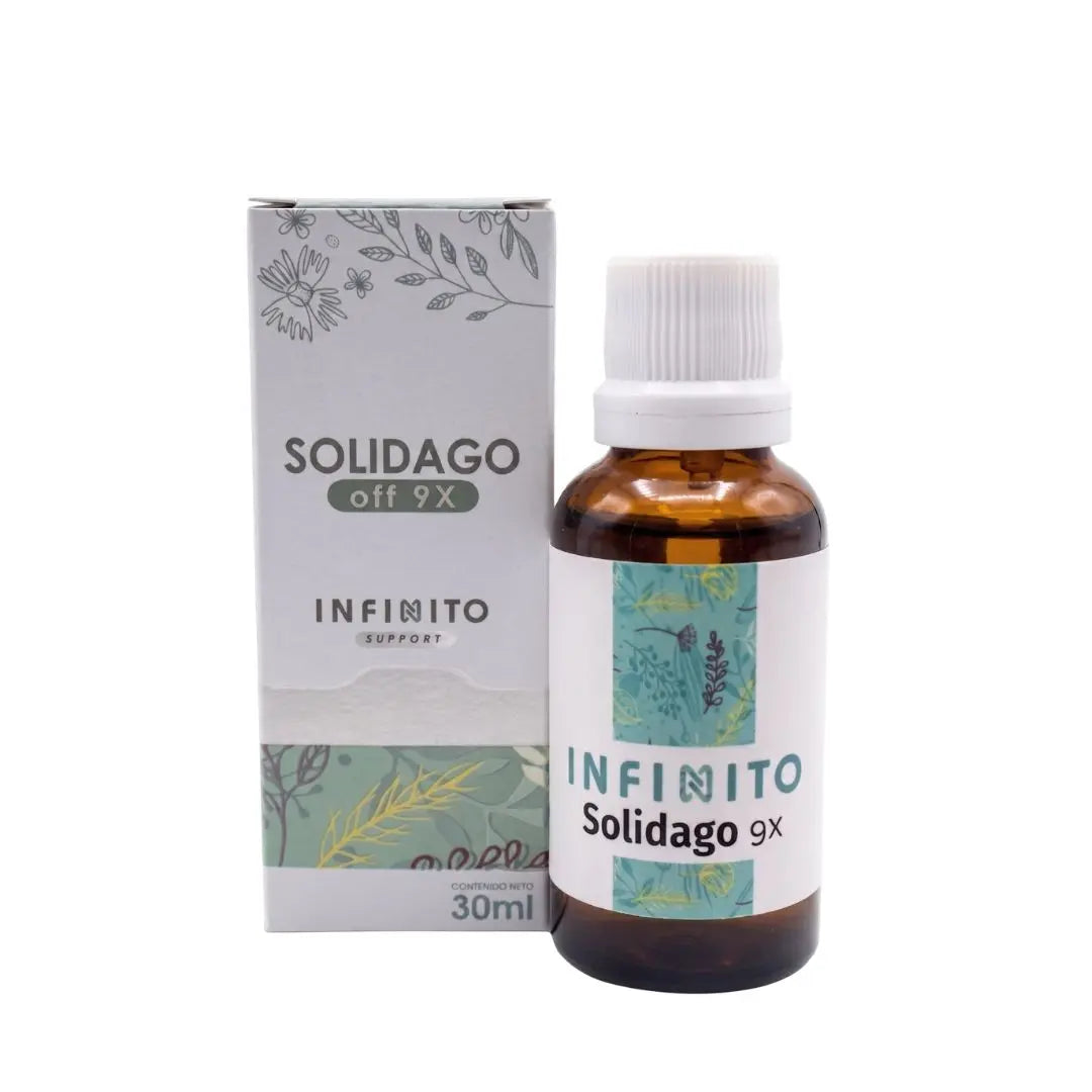 Solidago 9X Gotas medicamento homeopático oficinal elaborado por H&V Farmacia Homeopática y distribuido por Alternativ S.A.S.