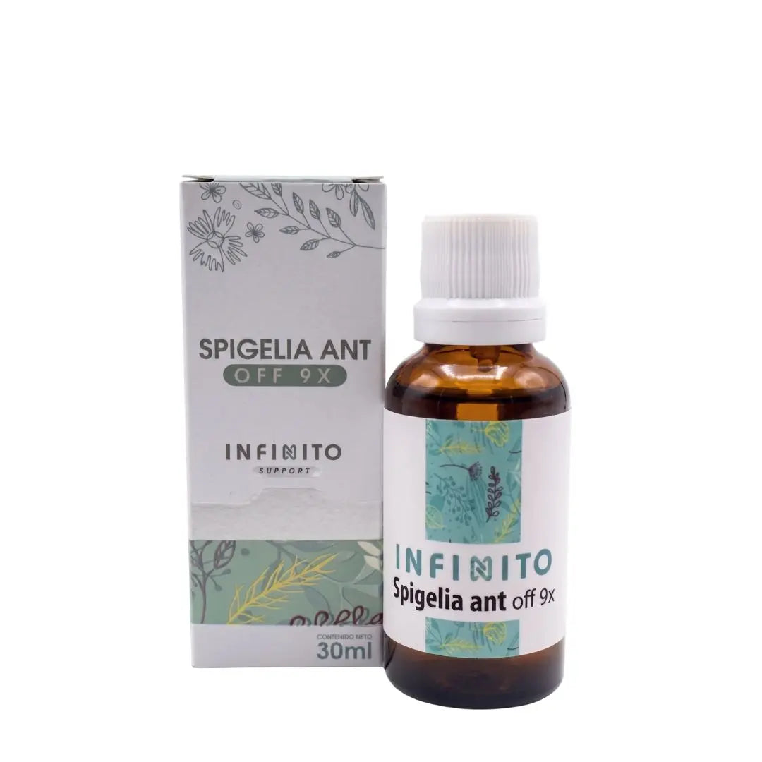 Spigelia Ant 9X Gotas medicamento homeopático oficinal elaborado por H&V Farmacia Homeopática y distribuido por Alternativ S.A.S.
