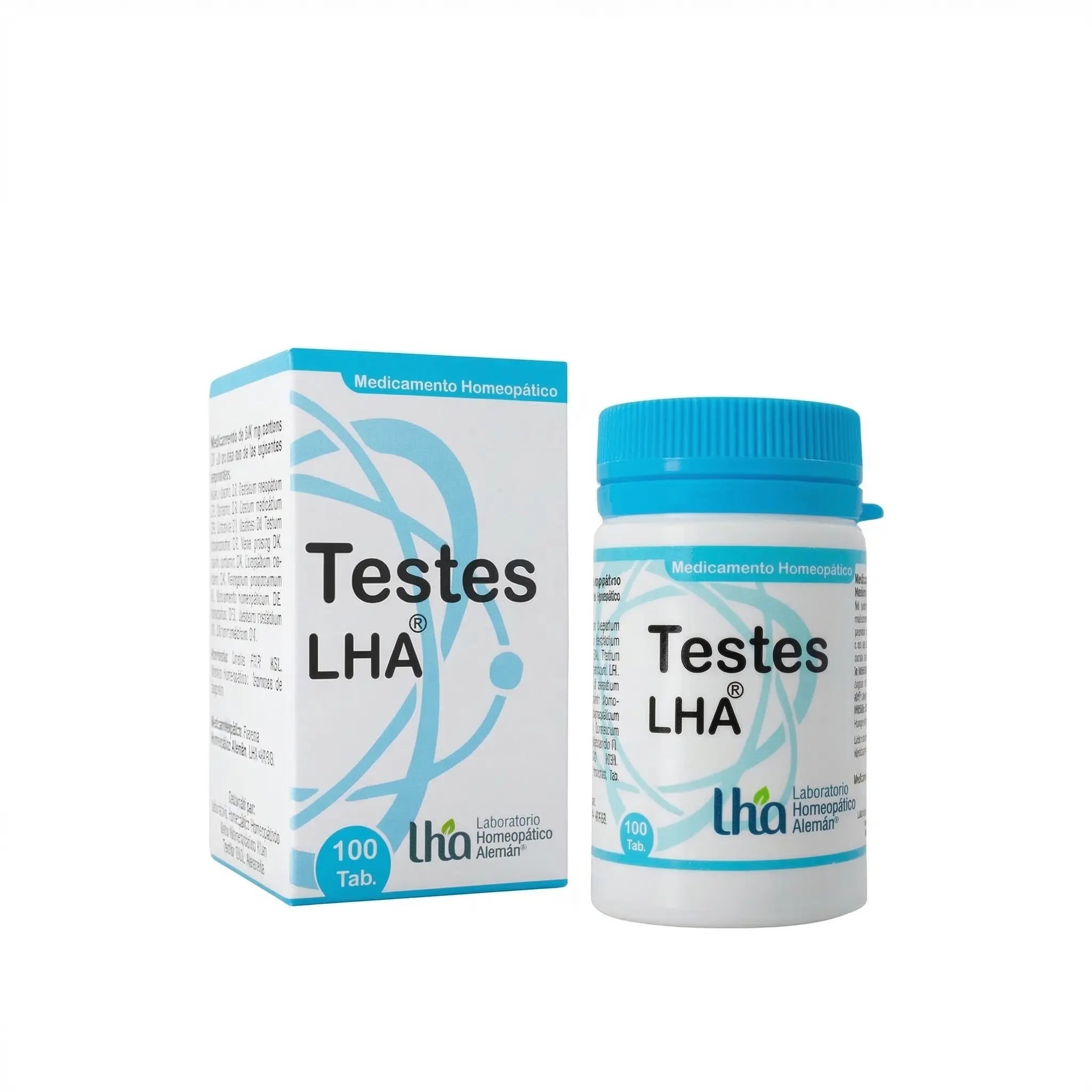 Testes LHA comprimidos medicamento homeopático frasco x100 registro INVIMA Colombia