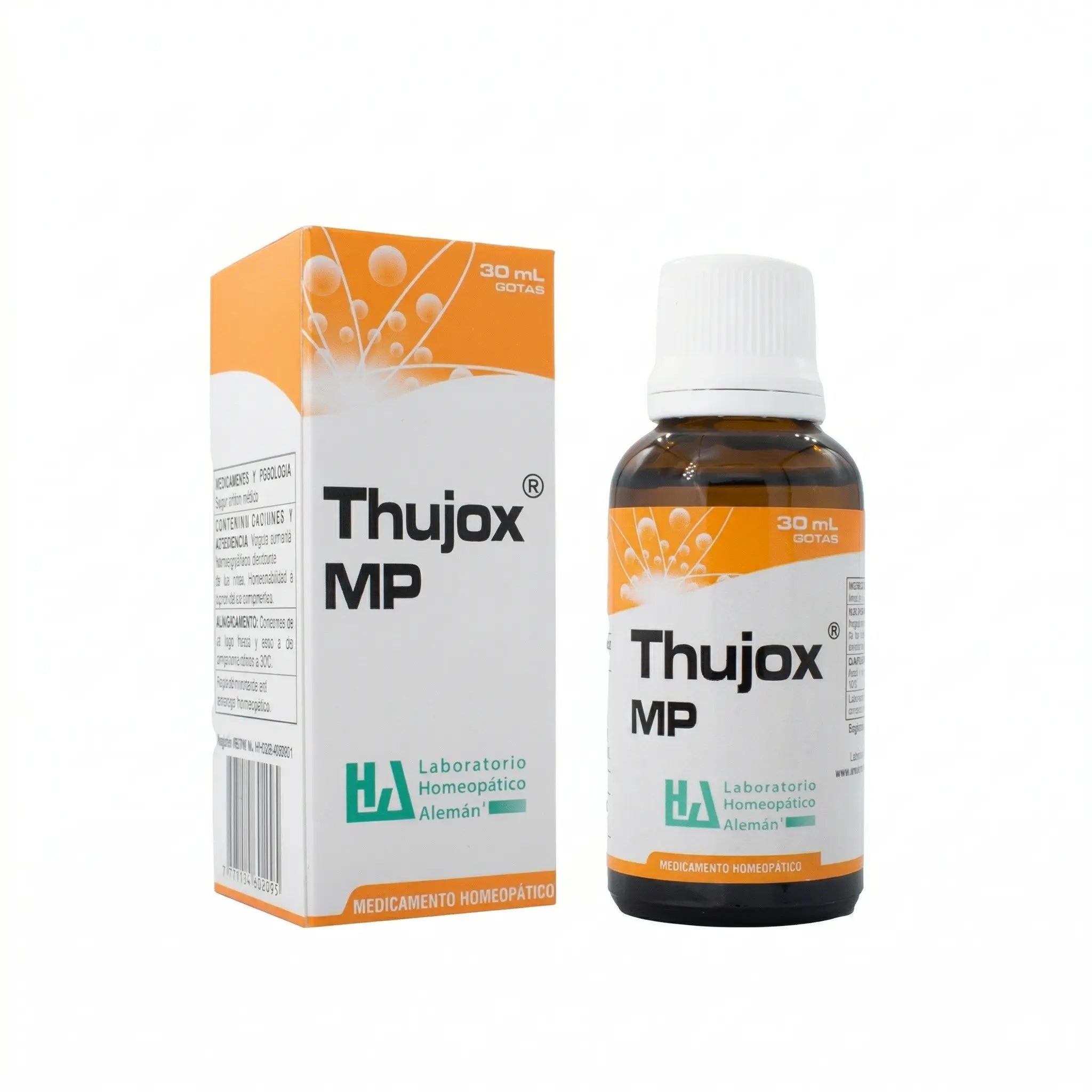 Thujox gotas LHA 30 ml medicamento homeopático fórmula médica Colombia Alternativ