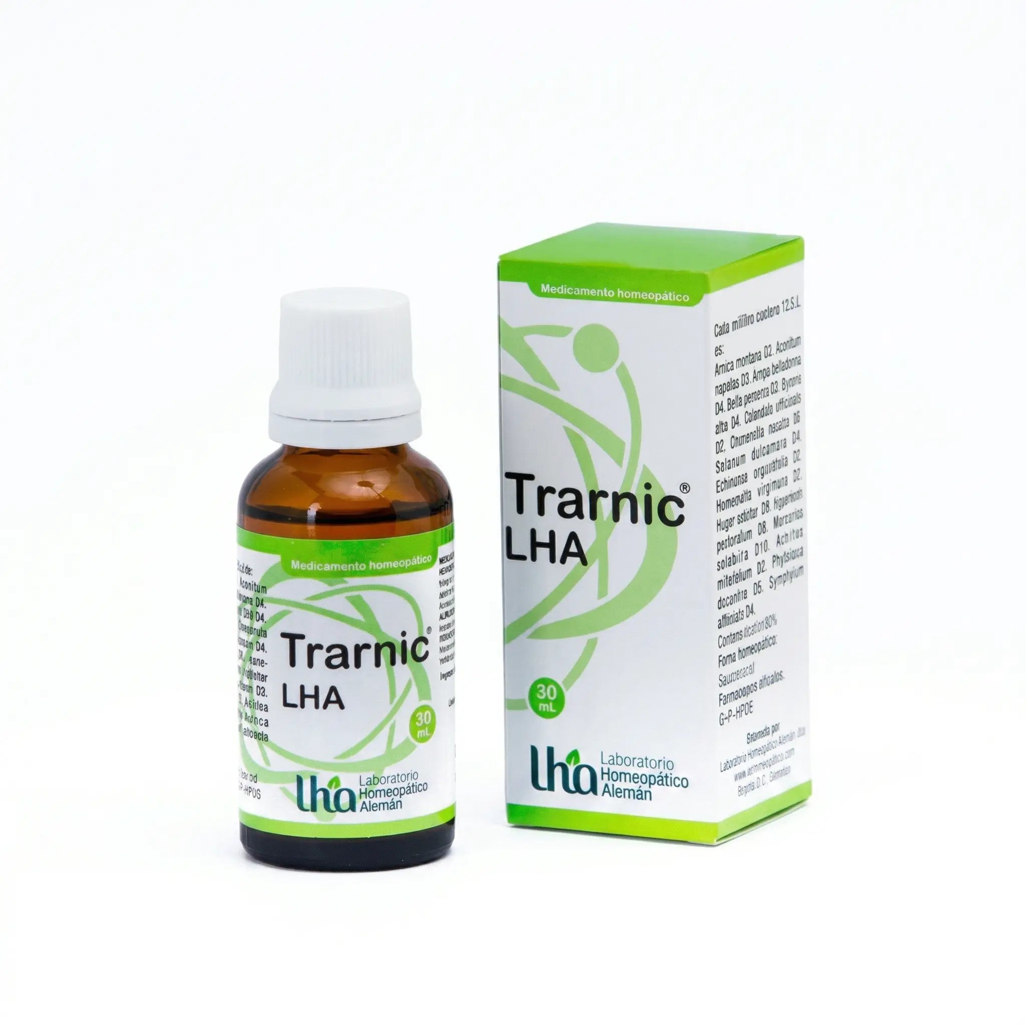 Trarnic gotas LHA 30 ml medicamento homeopático fórmula médica Colombia Alternativ