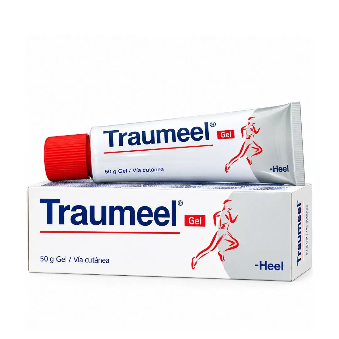 Traumeel Gel 50 g de Heel, tubo y caja, vía cutánea