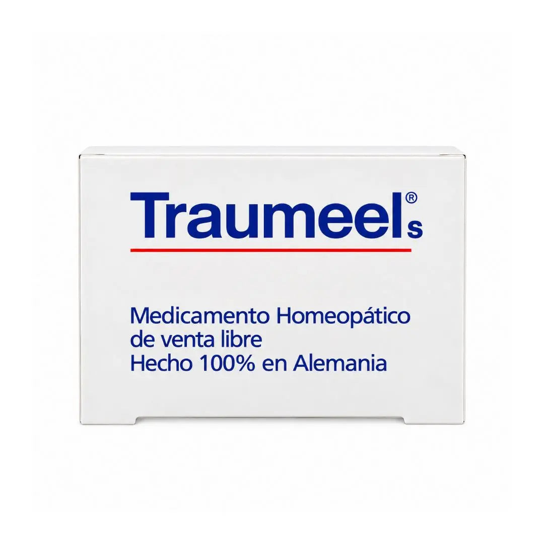 Caja de Traumeel S de Heel, venta libre, hecho en Alemania
