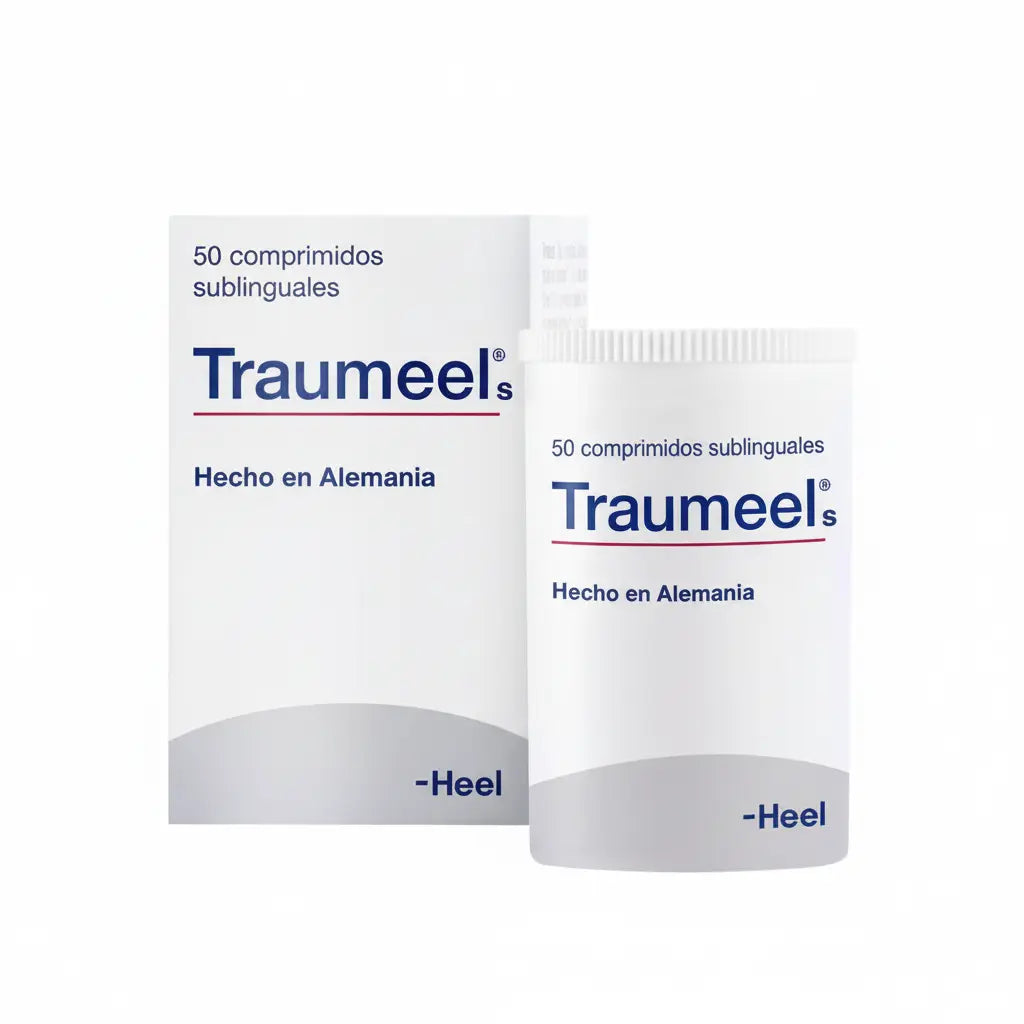Traumeel® Tabletas Heel, medicamento homeopático para aliviar dolor muscular y articular. Recuperación natural y bienestar físico. INVIMA MH2009-0001163.