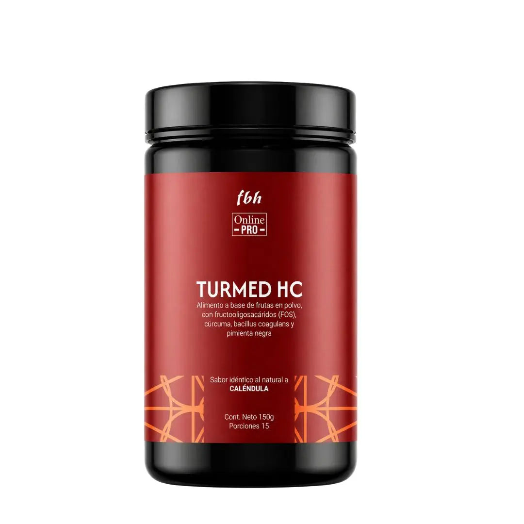 Turmed HC Jaquin de Francia x 150 gr alimento funcional con cúrcuma, frutas y pimienta negra disponible en Alternativ Colombia.
