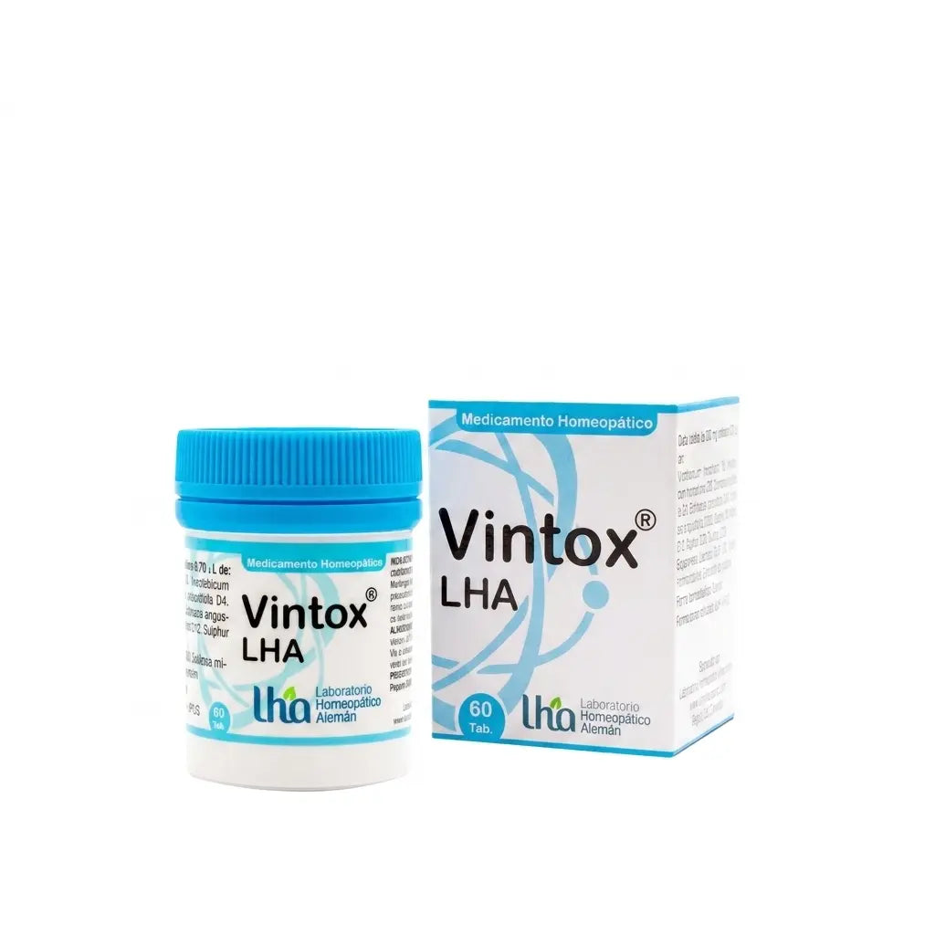 Vintox comprimidos LHA x60 medicamento homeopático fórmula médica Colombia Alternativ